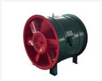 Supply fire temperature exhaust fan