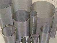 Supply of 304 stainless steel perforated metal mesh tube, filter cylinder