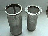 Suministro de una sola capa inoxidable tubo tubo de malla de acero filtro