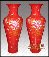 供应中国红瓷器