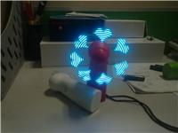 Supply gift LED fan mini fan toy LED fan