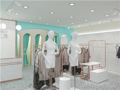 新款整店女装展柜 服装店整体展柜展示设计制作 品牌厂家直销
