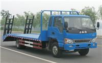 供应挖机平板运输车江淮中小型6-12吨平板运输车挖机拖车图片价格