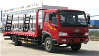 供应工程器械运输车解放12吨15吨挖机拖板车15吨钩机平板拖车
