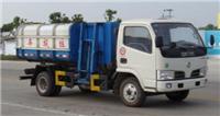 供应东风福瑞卡挂桶式垃圾车自装卸式垃圾车4-5方垃圾车