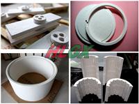 供应耐高温陶瓷纤维圆弧板 硅酸铝陶瓷纤维异形件