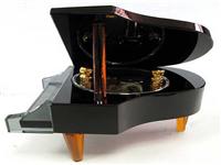 西安钟元高档水晶钢琴音乐盒  西安水晶钢琴音乐盒厂家 水晶钢琴音乐盒批发