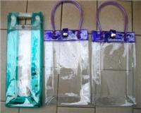 供应优质pvc手提拉链袋子，浙江温州厂家直销塑料pvc包装袋
