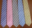 上海企业领带定做，高级桑蚕丝领带