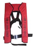 供应套头式气胀救生衣ZHGQYTZD-Ⅱ型、套头式自动充气救生衣