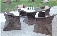 MSL-096休闲桌椅/餐台桌椅/藤艺桌椅/花园桌椅/户外家具