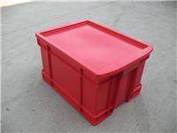 供应上海带盖红色塑料周转箱上海塑料制品上海