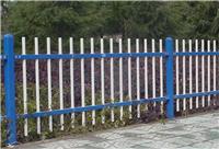 长沙围墙护栏蓝白颜色选择锌钢材质免焊接