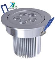 Supply 5W / 5 * 2/15W white ceiling lamp housing manufacturers; LED downlight fittings shell; high power lamp shell accessories