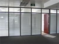 办公玻璃高隔墙办公室割断木质高隔间郑州直销