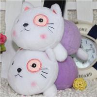 Supply purple kitty phone the Foshan integrity plush toy factory