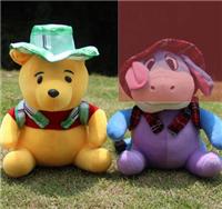 Cuatro hermanos de suministro de Guangdong juguetes de peluche de la integridad Pooh Tigre