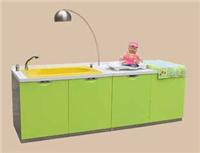 供应妇幼 育婴室用不锈钢亚克力婴儿洗澡台洗婴护理台