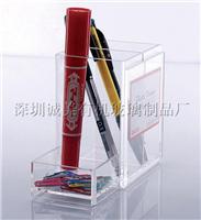 供应厂家直销精美笔架 亚克力笔筒价格 透明水晶笔插