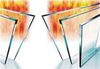 Supply of fire-resistant glass