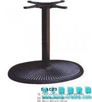 供应金属桌子腿 优质餐桌脚 黑色铸铁桌脚