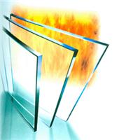 Supply of 10mm thick cesium potassium fire-resistant glass