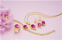 Direct sales rings earrings pendants necklaces bracelets Qingdao 14K the Jinhan Guo 14K gold jewelry wholesale