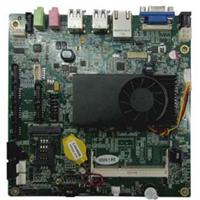 供应D525 MINI-ITX主板4串口板载MINI-PCIE板载3G功能