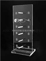 供应定制亚克力眼镜展示道具，高档透明眼镜展示架，眼镜陈列架