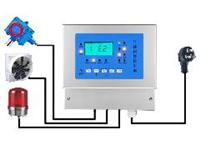 Supply liquefied gas leak alarm
