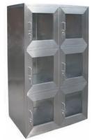不锈钢六单元不锈钢互锁传递窗传递箱传递柜