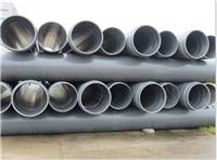 供应污水处理工程UPVC管材、管件，厂家 生产商 灰色大口径排水管