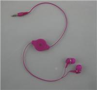 供应手机耳机 MP3伸缩耳机