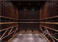 酒窖私人别墅酒窖定制恒温酒窖设计施工实木酒架生产