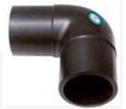 Supply HDPE high density polyethylene pipe fittings 90 ° elbows