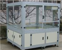 压铸铝合金型材 工业安全围栏 车间展示柜