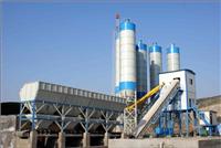 Supply HZS60 concrete mixing station good mixing quality and high productivity
