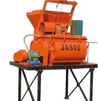 供应JS500型双卧轴混凝土搅拌机设备东阳机械设备