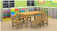 供应梅州儿童桌椅 塑料桌椅 幼儿园桌椅 长方桌