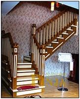 供应家用楼梯 实木楼梯设计 实木楼梯价格 伊兰系列
