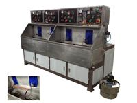 Supply pressure cylinder axis grinding and polishing machine