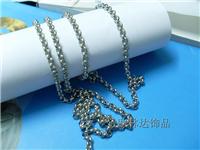 供应钛钢珍珠链，不锈钢珍珠项链，尺寸齐全，316L不锈钢珍珠链