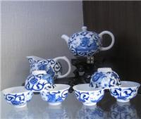 供应陶瓷礼品茶具 高档手绘茶具 来样定做茶具