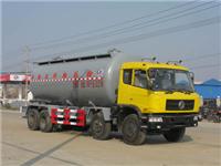 供应东风粉粒物料运输车/25-30吨散装水泥运输车价格