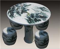 供应景德镇厂家直销陶瓷桌凳、景德镇陶瓷瓷桌