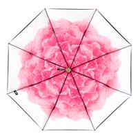 花朵雨伞-深圳雨伞厂承接OEM加工三折久合板遮阳伞8K手开碎花伞