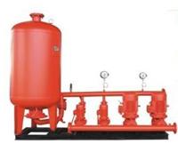 Fire water supply booster regulator device