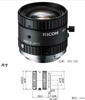 理光RICOH）宾得 ）工业镜头全国总代理200万像素镜头FL-CC0814-2M