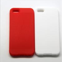 深圳厂家iphone5硅胶保护套晒纹喷手感油苹果5代硅胶手机外壳