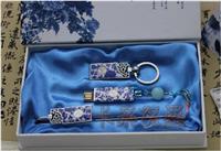 青花瓷包包挂 青花瓷礼品 青花瓷单品 柳和瓷业提供